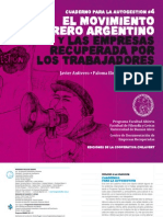 Cuadernos para La Autogestion - El Movimiento Obrero Argentino y Las Empresas Recuperadas Por Sus Trabajadores