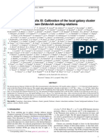 Ade Et Al. - 2011 - Planck Early Results XI Calibration of the Local Galaxy Cluster Sunyaev-Zeldovich Scaling Relations