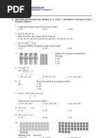 Soal Uas Matematika Kelas 1 Smtr 1