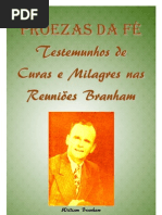 Proezas da Fé - Testemunhos de Curas e Milagres nas Reuniões Branham