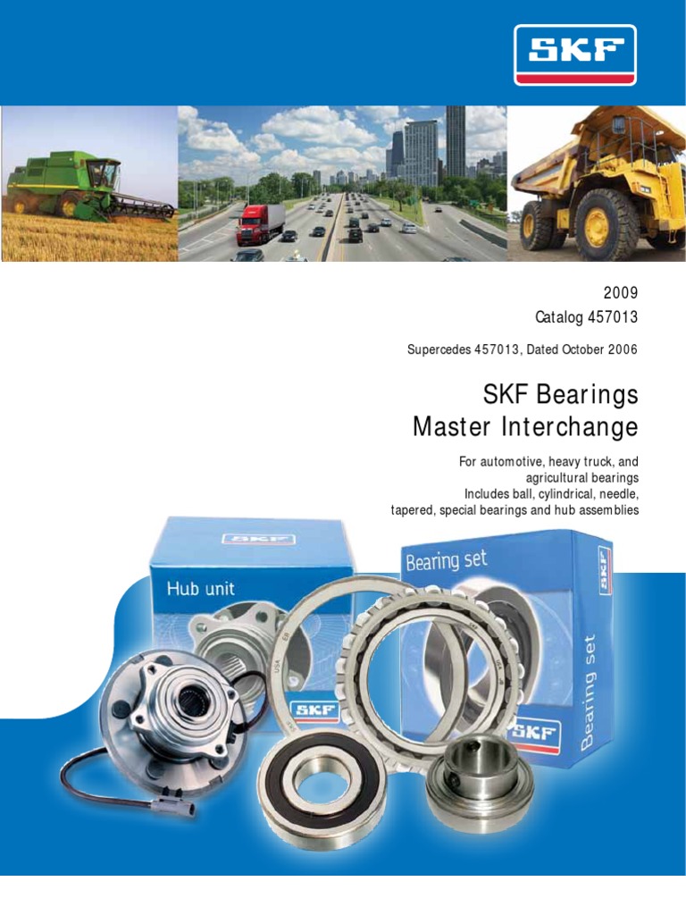 SKF Roller Bearing Catalogue PDF Bearing Mechanical Machines