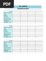 ESL Activity: Categories (Advanced Level-1)