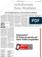 Wirtschaftsraum Nordrhein-Westfalen