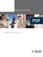 Xilinx Training Courses