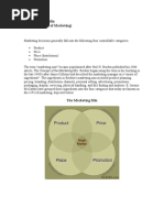 The Marketing Mix