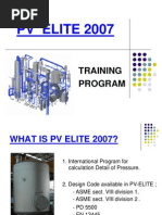 PV Elite Training Presentation(2007)