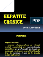 Hepatitele Cronice