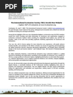 Download The International Ecotourism Society Unveils New Website  Explore 360 of Ecotourism at Ecotourismorg by The International Ecotourism Society SN14137142 doc pdf