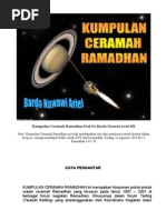 Kumpulan Ceramah Ramadhan Prof DR Barda Nawawi Arief SH