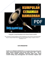 Kumpulan Ceramah Ramadhan Prof DR Barda Nawawi Arief SH