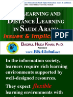 E-Learning and Distance Learning