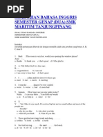 SOAL UJIAN BAHASA INGGRIS SEMESTER GENAP.docx