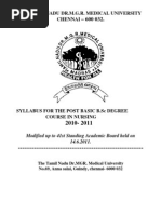 Download post basic nursing syllabus by Sathish Kumar SN141379241 doc pdf