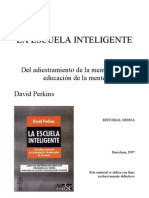 La Escuela Inteligente. D. Perkins