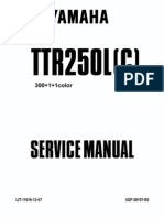 TTR250 Service Manual