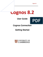 Cognos 8.2: User Guide