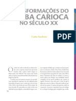 Transforma--es Do Samba Carioca No S-culo XX