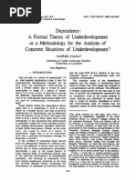 Palma Review of Dependency Theory World Development 1978