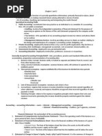 Accounting Reviewer( Chapter 1-8 and 10)