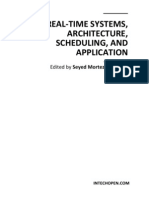 Real-Time Systems Architecture Scheduling and Application