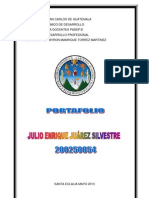 PORTAFOLIO ÉTICA Y DESARROLLO PROFESIONAL Julio E. Juárez