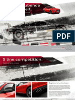 Audi A5 S line competition Catalogue (Germany, 2013)