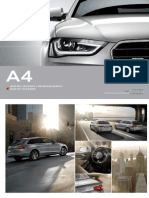 Audi A4 & S4 Catalogue (Germany, 2013)