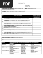 Download Daily Lesson Plan Template 341 by mazzmazzmazz8 SN141410538 doc pdf