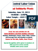 Picnic Poster 2013