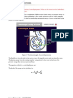 Working Principle of A Centrifugal Pump PDF