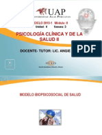 Modelo Biopsicosocial de Salud - PPT SEMANA 3