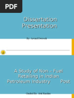 Download Non Fuel Retailing_Presentation_Arvind Dwivedi by arvind_dwivedi SN14142223 doc pdf