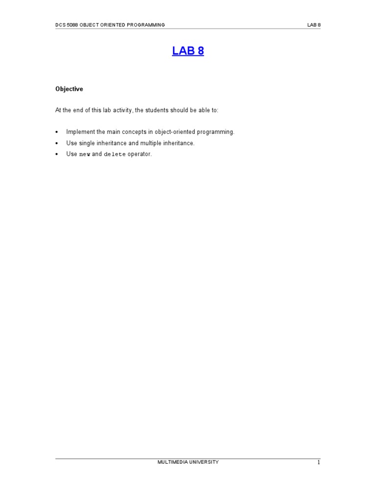 Lab 8 Ans | PDF | Object (Computer Science) | C (Programming Language)