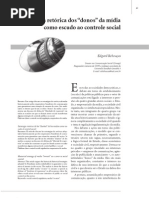 Estratégia retórica dos donos da mídia