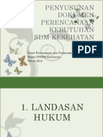 Penyusunan Dokumen Perencanaan Kebutuhan SDM Kesehatan Untuk Dinas Kesehatan Kabupaten/kota