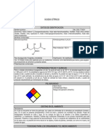 Acido Citrico PDF