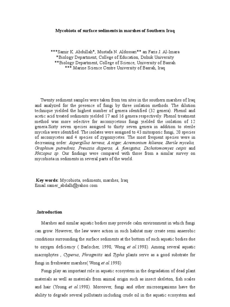 Aquatic ecosystems quiz image