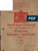 Small Arms Training - Volume I - Pamphlet No 24 - Projector, Infantry, Anti-Tank - 1943