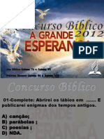 Concurso Bíblico 2012 - 30