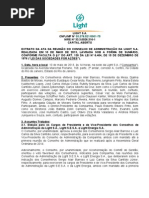 Ata da RCA das 14:00 - Abertura de limite para aplica