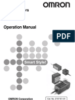 OMRON ZX Smart Sensor Manual