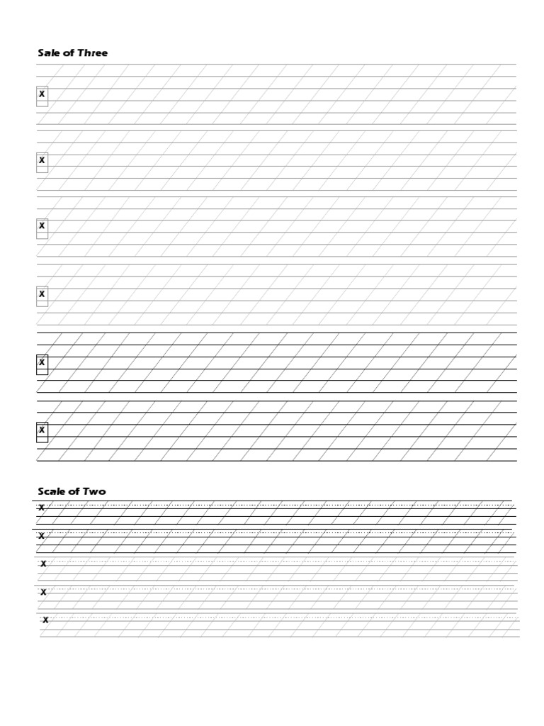 Copperplate Practice Sheets by RBH