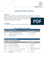 Minor Instituciones Publicas Chilenas - 2011