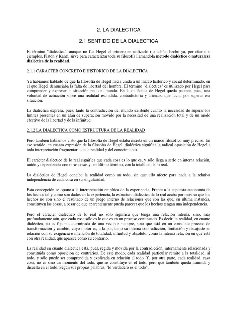 La Dialectica Pdf