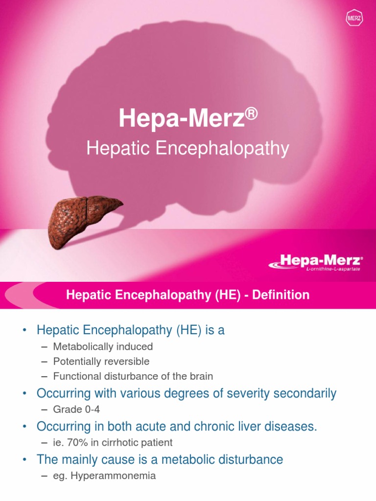 HepaMerz Hepatic Encephalopathy PDF Renal Function Medicine