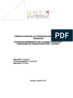 Habilidades de La Comunicación Oral y Escrita