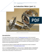 Basics of 3phase Induction Motor Part 1