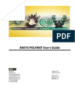 Ansys POLYMAT User's Guide
