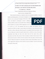 (T.iTHROPOGENIC IMPACT ON THE WATER QUALITY OF SOME F'RESIIWATER RESERVOIRS, II/ AI/D AROUND CHANDIGARH, (INDIA)