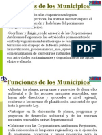 Funciones Municipios